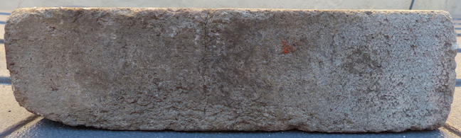 View of the side of the A.F.B.CO. firebrick.