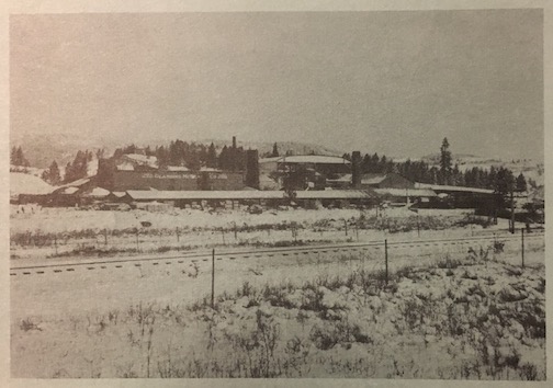 View of the Gladding, McBean and Company plant at Mica.