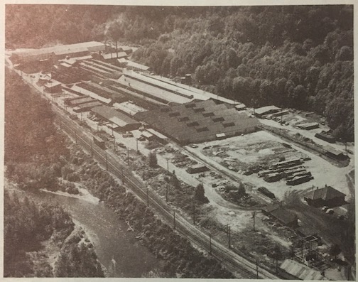 View of the Gladding, McBean and Company Renton plant.